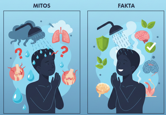 Mitos atau Fakta: Benarkah Mandi Malam Menyebabkan Rematik dan Paru-Paru Basah?